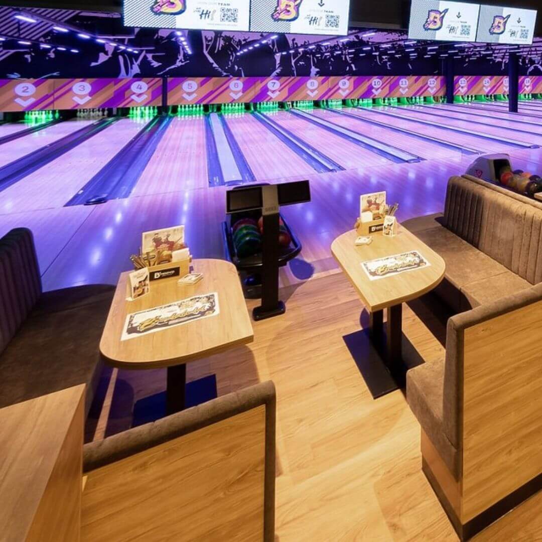 Bowlingbahnen im B'moovd